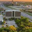 Aerial view of Richardson, Texas, in the Dallas area