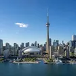 The Toronto skyline and the CN Tower