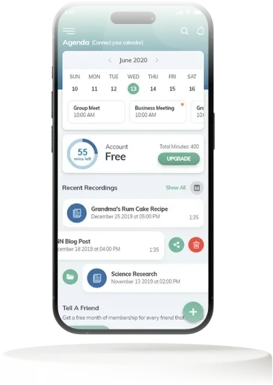 Penn.AI case study: the iOS & Android app shown on a device