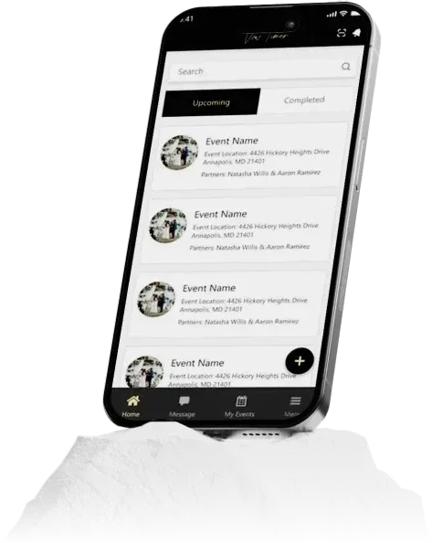 VowTimer case study: the iOS & Android app shown on a device