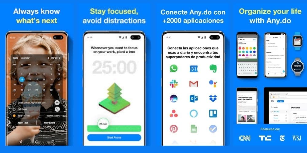Screenshots- Any.Do To Do List and Calendar app