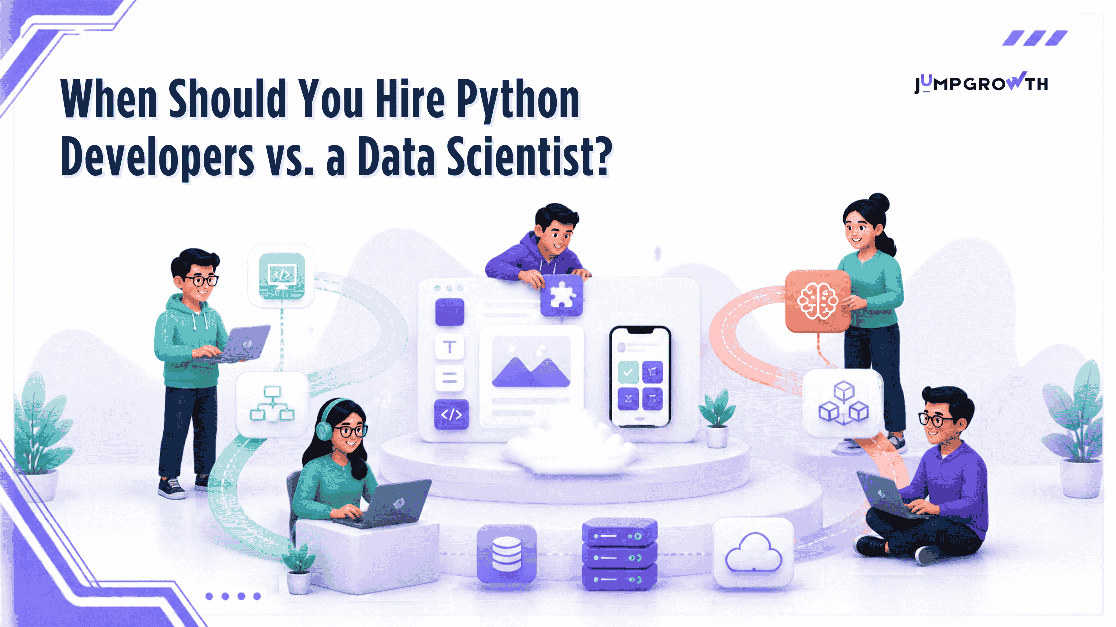 Python developer vs data scientist