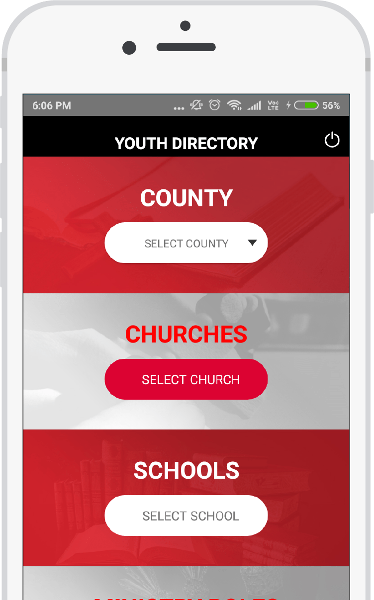Ministries Application