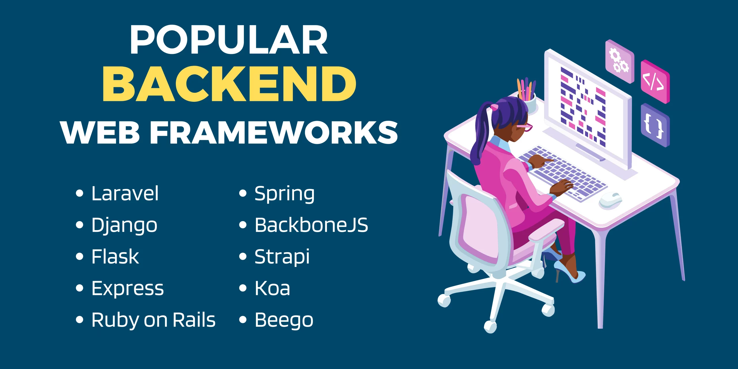 Popular Backend Web Development Framework