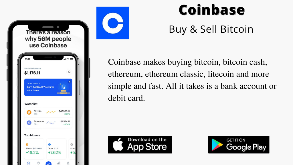 Coinbase: Bitcoin & Ethereum – Apps no Google Play