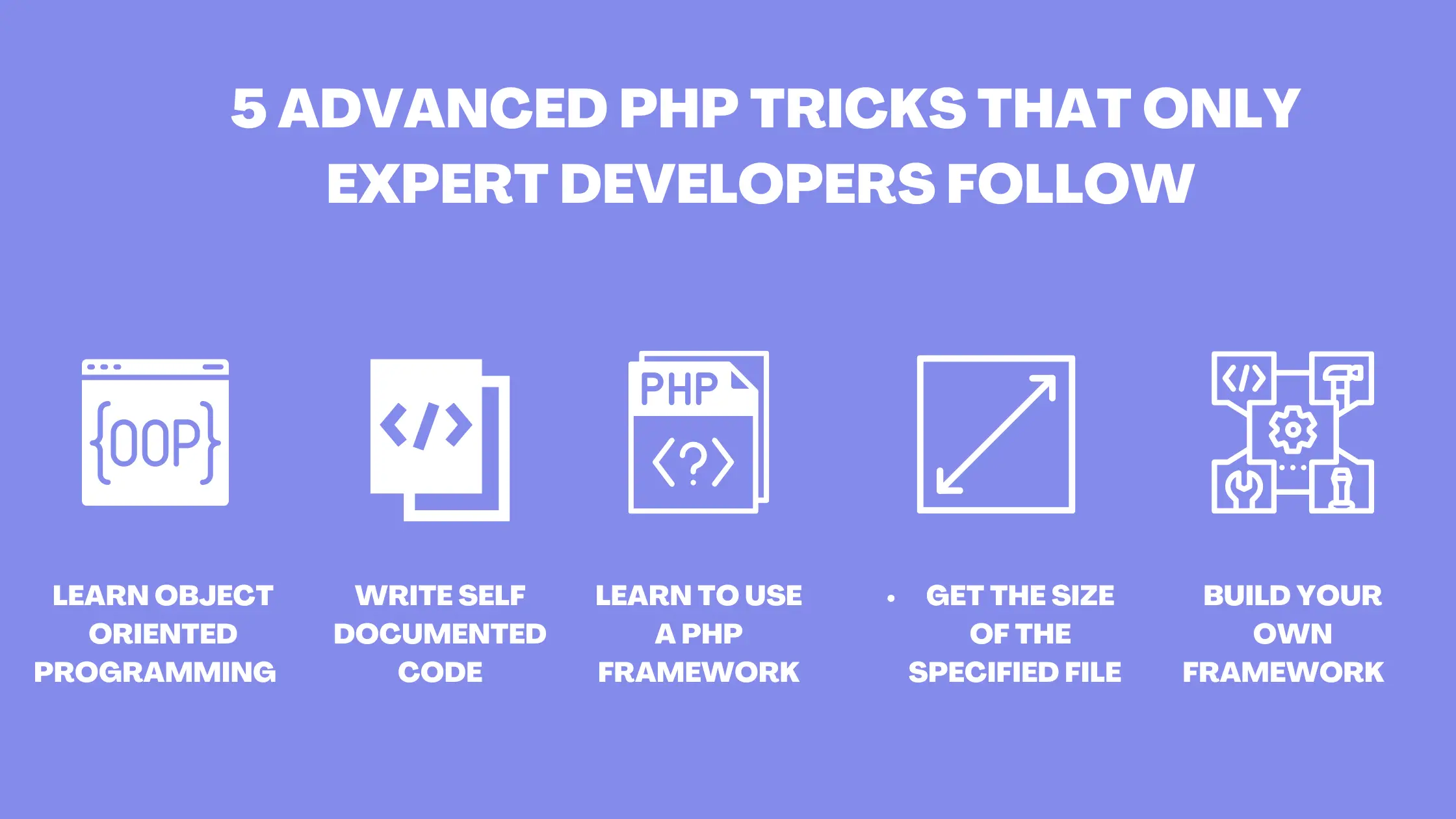 5 Advanced PHP Tricks For Developers