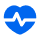 mingcute heartbeat 2 fill