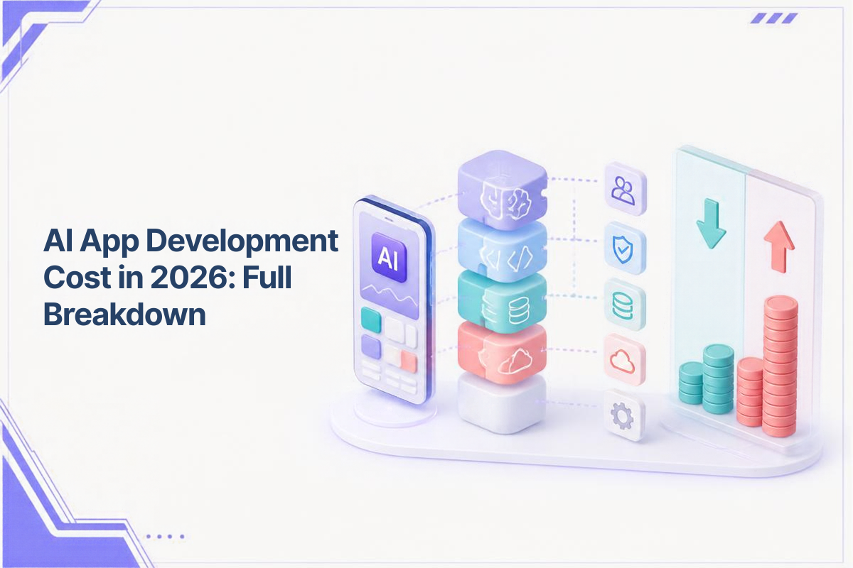 AI App Development Cost in 2026: Full Breakdown by Feature Set, Stack, and Team Model