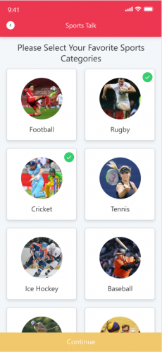 Sportstalk App